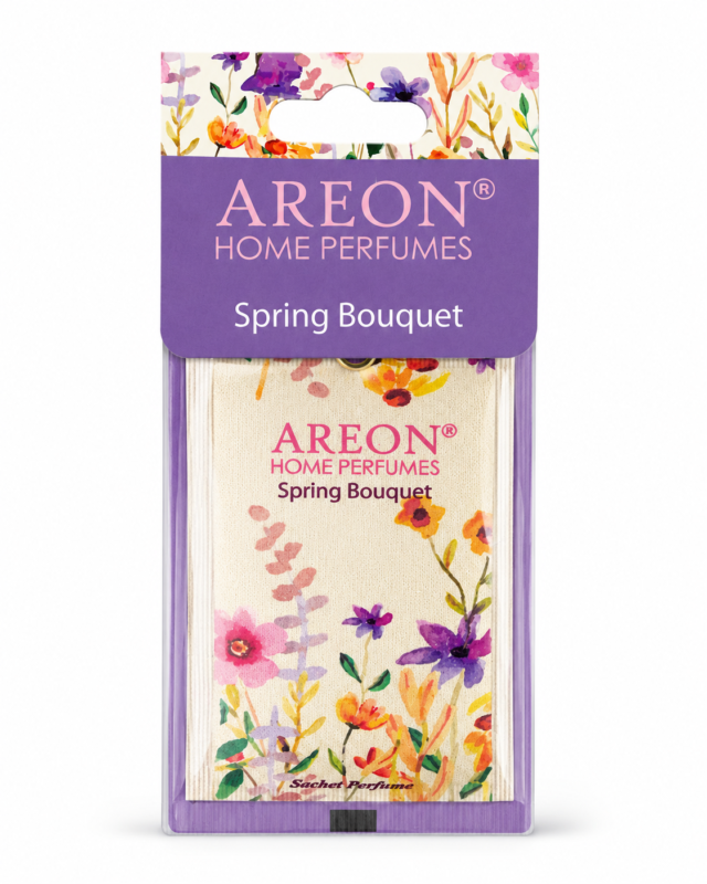 Areon Home Perfumes Spring Bouquet – săculeț parfumat pentru casă, dulap și mașină