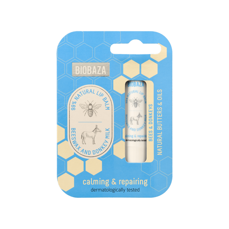 Balsam de buze BEES & DONKEYS BIOBAZA