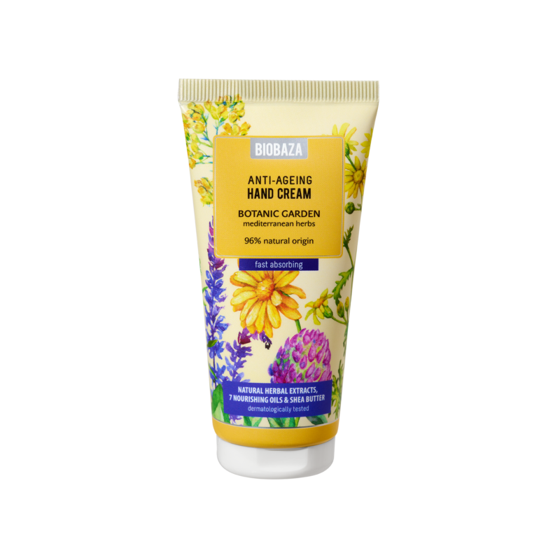 Cremă de mâini anti-aging Botanic Garden – BIOBAZA