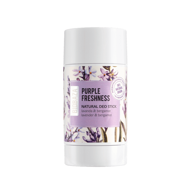 Deodorant Stick pentru Femei PURPLE FRESHNESS – BIOBAZA