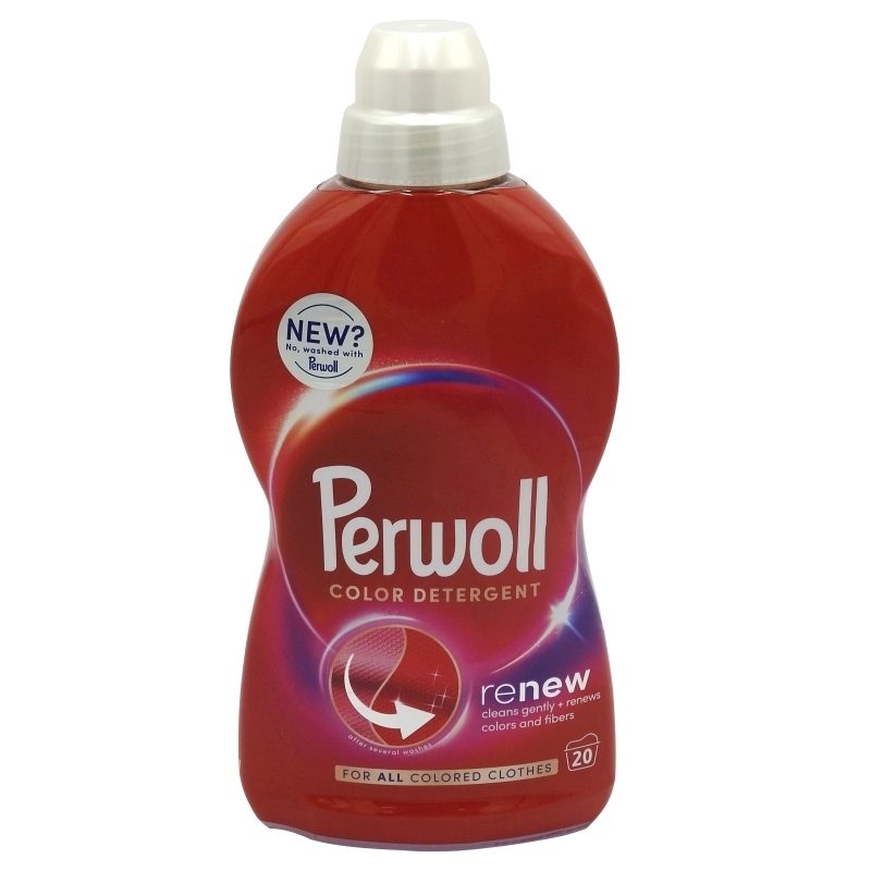 Detergent Lichid pentru Rufe, PERWOLL, Color Renew, 1 L, 20 Spalari – Default Title