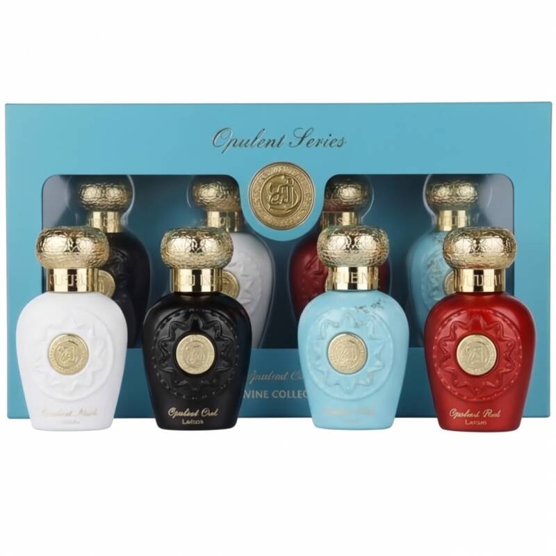 Opulent Collection Lattafa 4×25 ml, apa de parfum, unisex, set