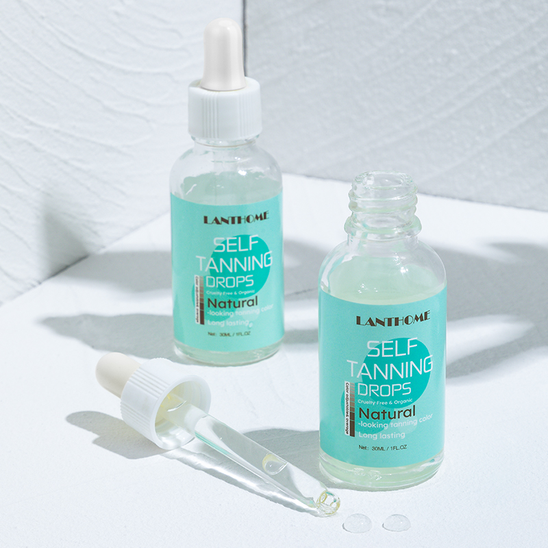 Picături bronzante pentru amestecare cu crema zilnică, cu extracte botanice – bronz uniform și luminos, 30 ml