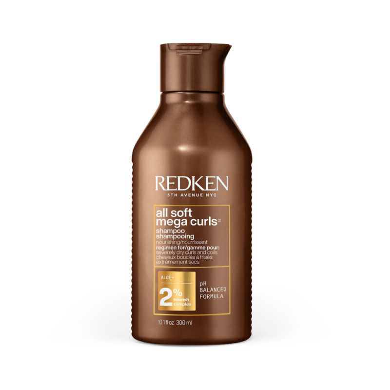 Sampon pentru par uscat ondulat si cret Redken All Soft Mega Curls 300ml