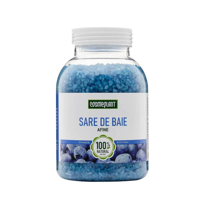 Sare de baie afine spumantă