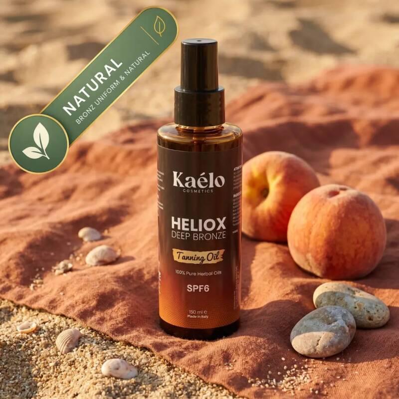 Ulei Accelerator de Bronzare Intens Kaélo HELIOX Deep Bronze, SPF 6, 150ml