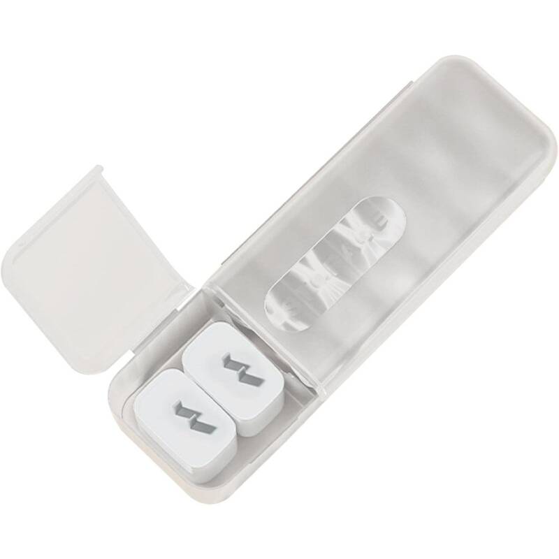 Flippy, Cutie Organizatoare pentru Cabluri, Flippy, din Plastic, 28 x 9 x 6 cm, Alb – Default Title