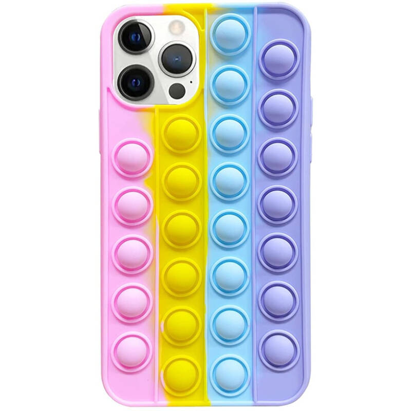 Flippy, Husa de protectie Flippy Pop It compatibila cu Apple iPhone 13 Pro Max, Model 8 – Default Title