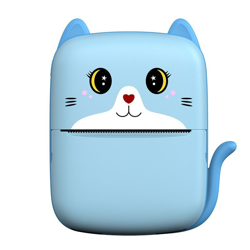 Flippy, Mini Imprimanta Foto Portabila, Flippy, Incarcare USB, Bluetooth, Model Pisicuta – Default Title