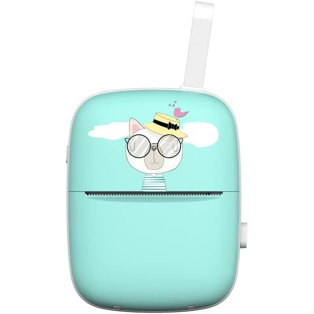 Flippy, Mini Imprimanta Foto Portabila, Flippy, Incarcare USB, Bluetooth, Model Pisica – Default Title