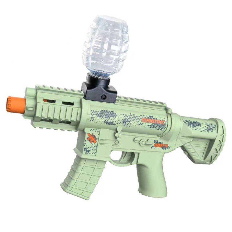 Flippy, Mitraliera de jucarie electrica Flippy cu bile de hidrogen de gel, gun bluster, 6 ani – Default Title