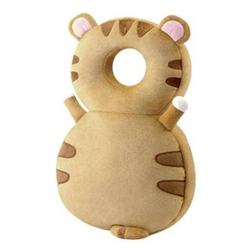 Flippy, Perna tip Rucsac pentru Protectia Capului, Flippy, Tetiera tip Tigru, 33x6x19 cm • 180 g – Default Title