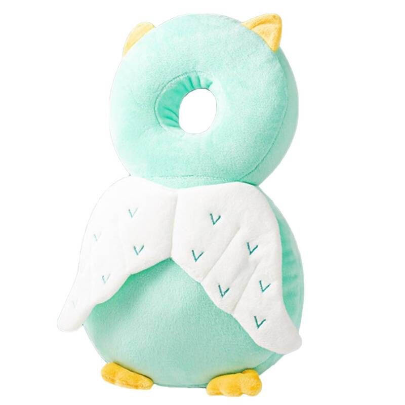 Flippy, Perna tip Rucsac pentru Protectia Capului, Flippy, Tetiera tip Bufni, 33x6x19 cm • 180 g – Default Title