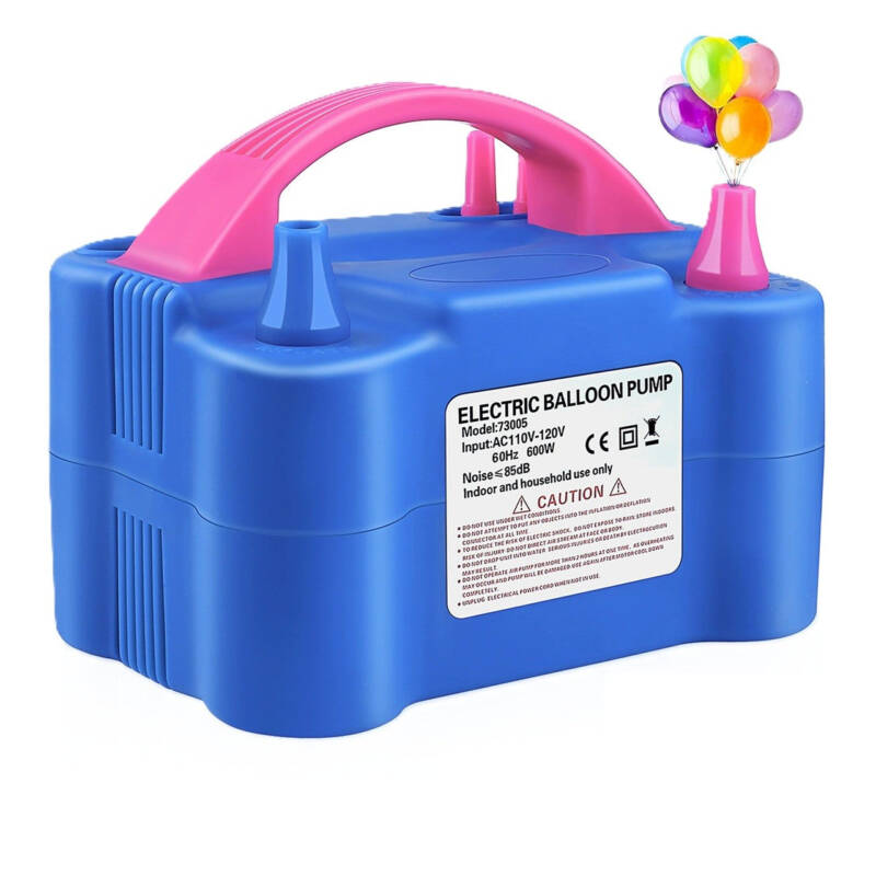 Pompa Electrica Pentru Umflat Baloane, 600 W, Doua Capete de Um, 600 W • 5 x 14 x 13 cm – Default Title