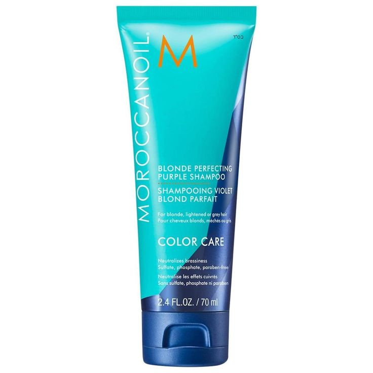 Sampon violet Moroccanoil  Blonde Perfecting, 200 ml