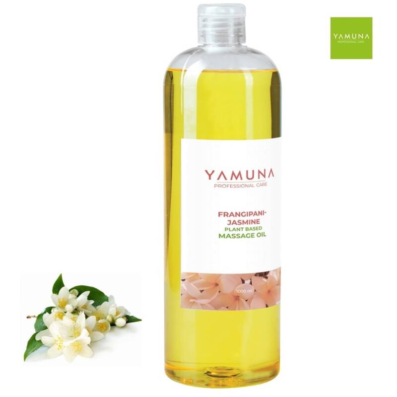 Ulei masaj FRANGIPANI SI IASOMIE -Yamuna 1 L