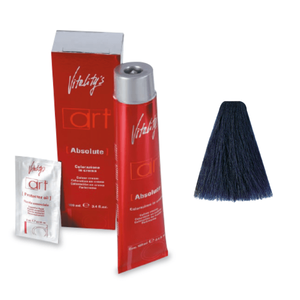 Vopsea permanenta de par Vitality’s Art Absolute CB Chrome Blu Corector Albastru 100ml