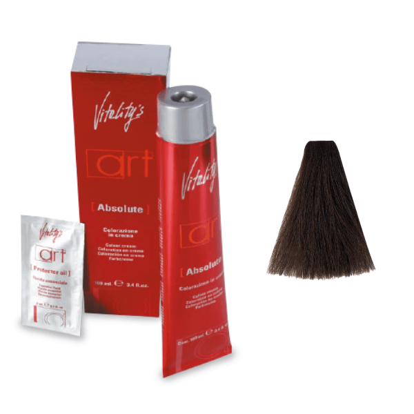 Vopsea permanenta de par Vitality’s Art Absolute CC Chrome Ash Corector Cenusiu 100ml