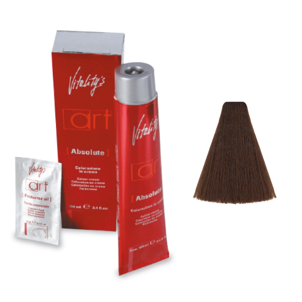 Vopsea permanenta de par Vitality’s Art Absolute cu amoniac 7/00 Blond Profund 100ml