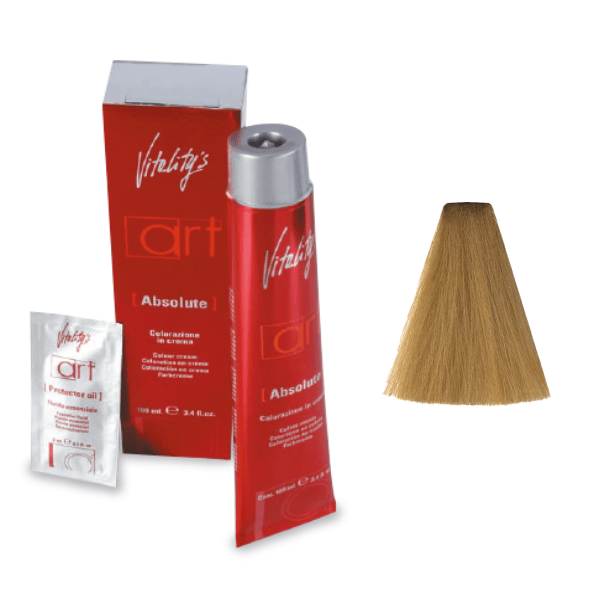 Vopsea permanenta de par Vitality’s Art Absolute cu amoniac 9/0 Blond Foarte Deschis 100ml