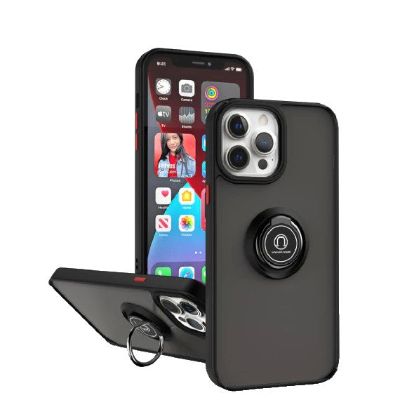 Apple, Husa Anti Fall Metal Bracket pentru Apple iPhone 11, Rezistenta la socuri – Default Title