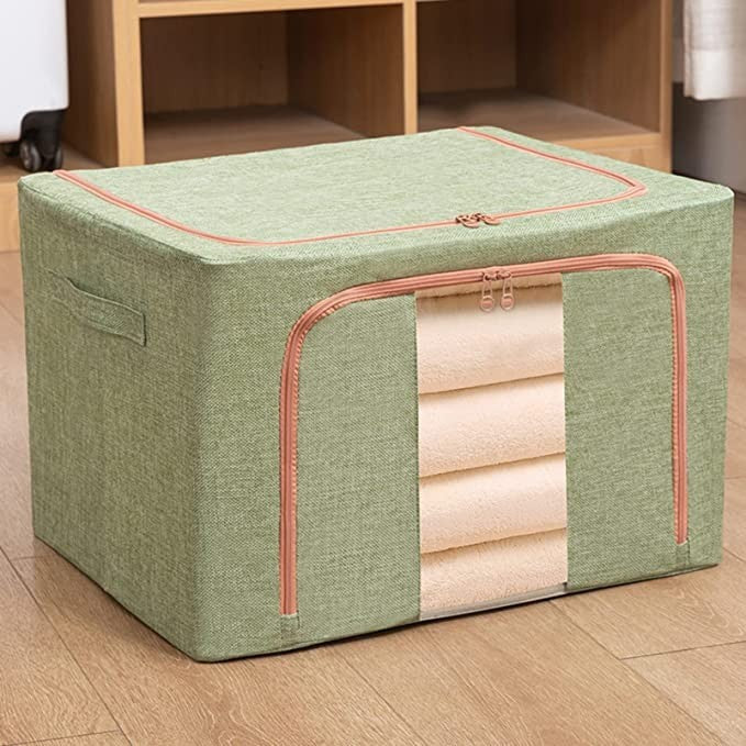 Flippy, Cutie de Depozitare Pliabila, Flippy, 24 L, din Bumbac si In, 40×3, 24 L • 40x30x20 cm – Default Title