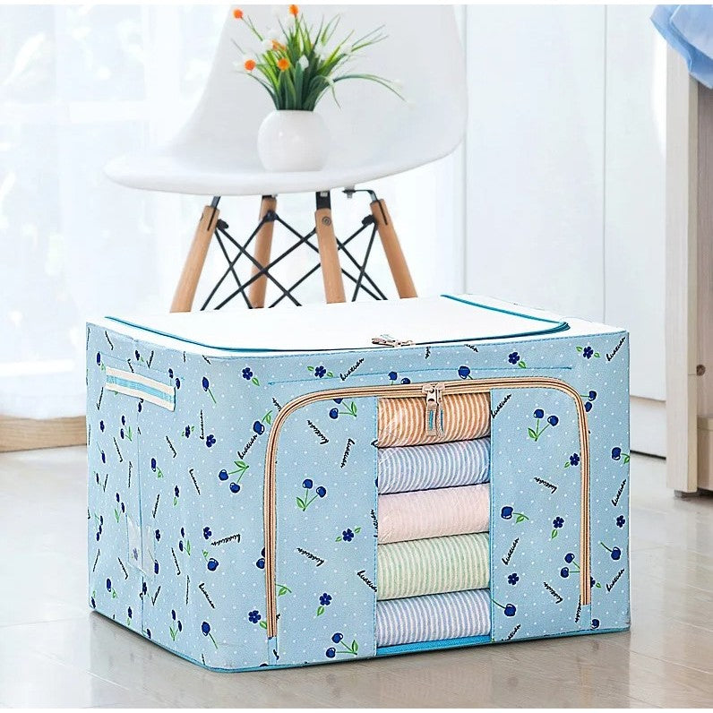 Flippy, Cutie de Depozitare Pliabila, Flippy, 66 L, din Tesatura Oxford, 5, 66 L • 50x40x33 cm – Default Title