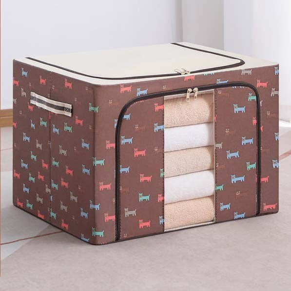 Flippy, Cutie de Depozitare Pliabila, Flippy, 66 L, din Tesatura Oxford, 5, 66 L • 50x40x33 cm – Default Title