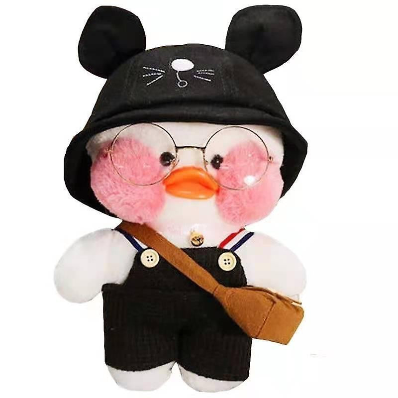 Flippy, Jucarie de plus Ratusca Lalafanfan Flippy, Haine si Accesorii Random, Alb – Default Title
