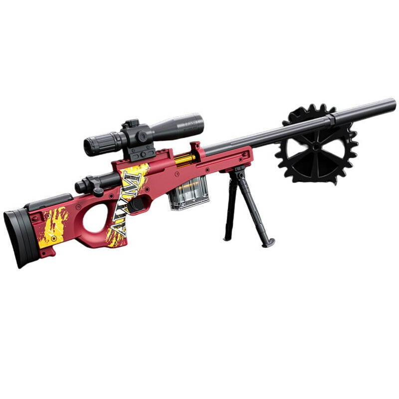 Flippy, Pusca de Jucarie AWM Ultrarealista, Flippy, Manuala, cu Luneta, 106 cm – Default Title