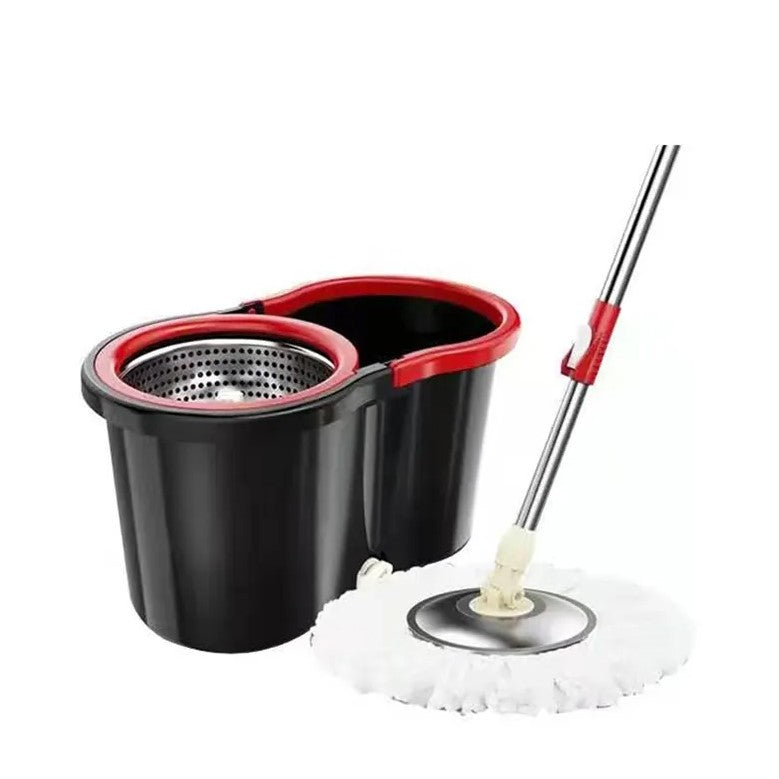 Flippy, Set mop rotativ cu galeata Flippy, material plastic si microfibra, rezistent – Default Title